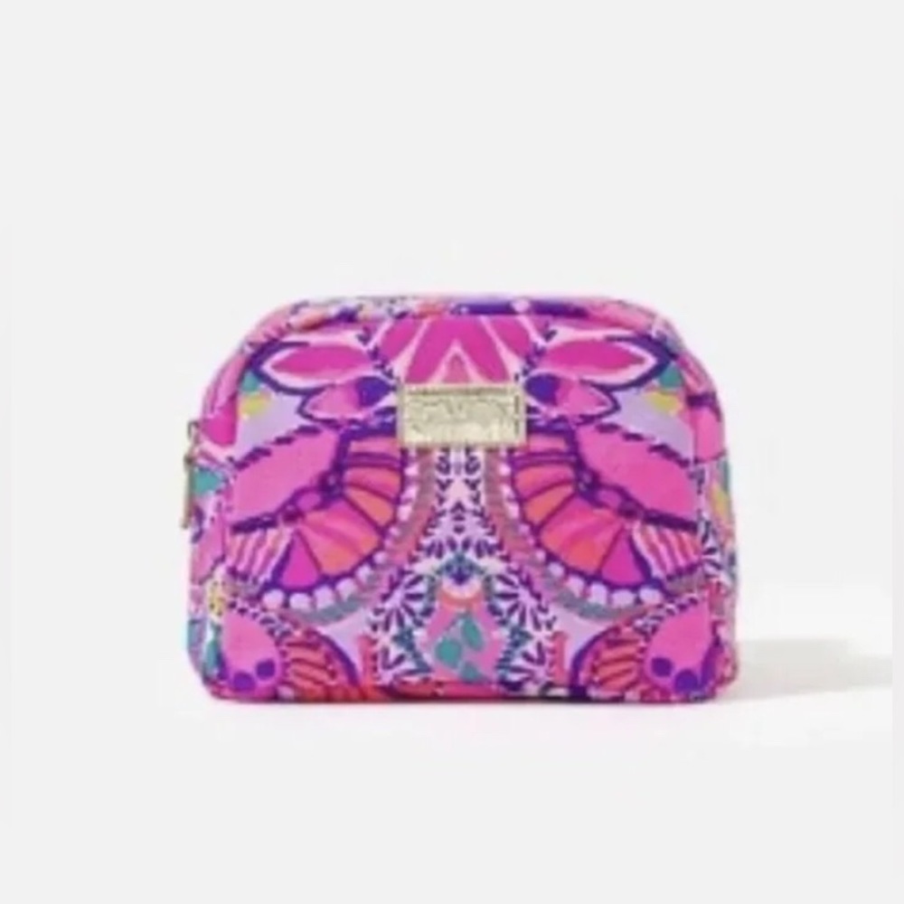 Lilly Pulitzer Cosmetic Pouch “She’s Too Fly” NWT